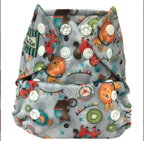 Bummis/Mini Kiwi One Size Pocket Diaper - Snap